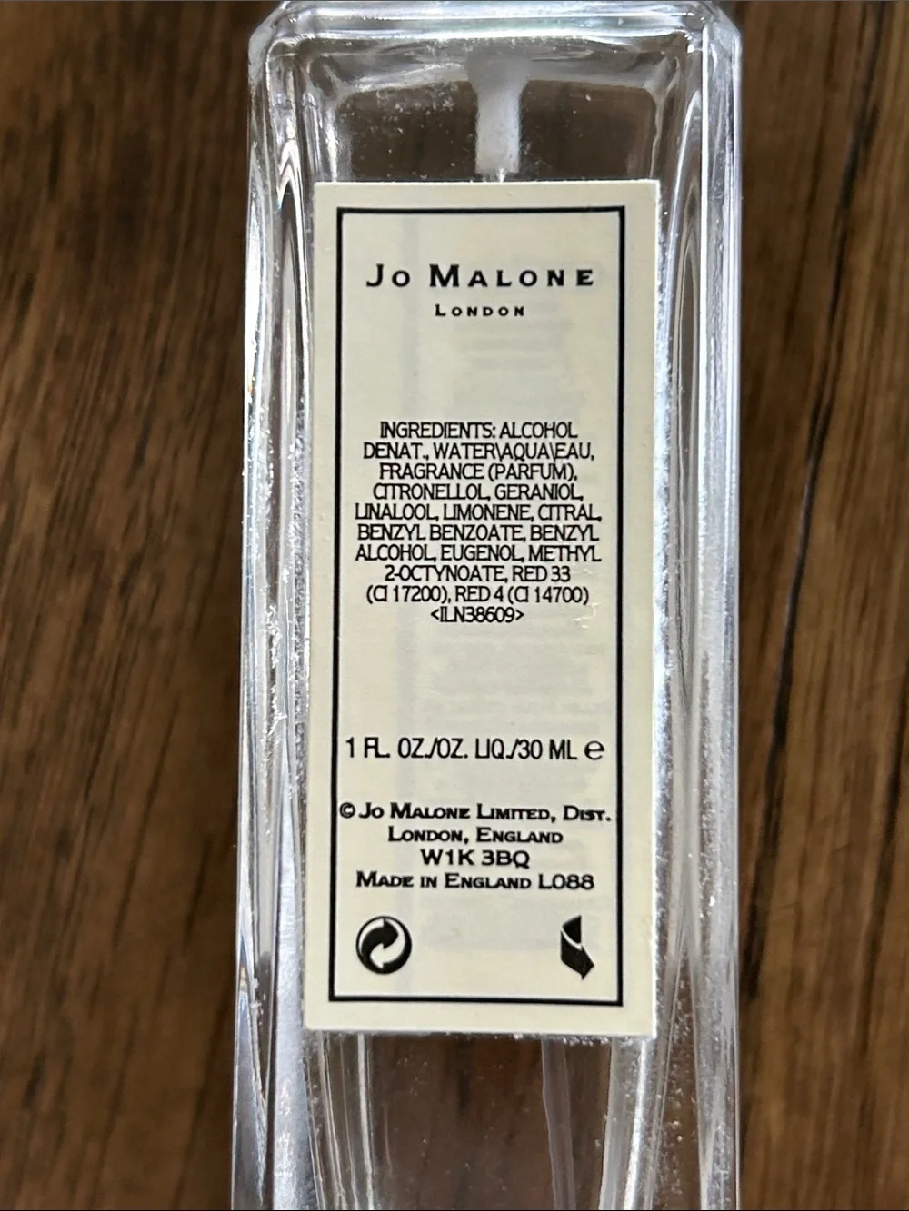 Jo Malone London Red Roses Cologne